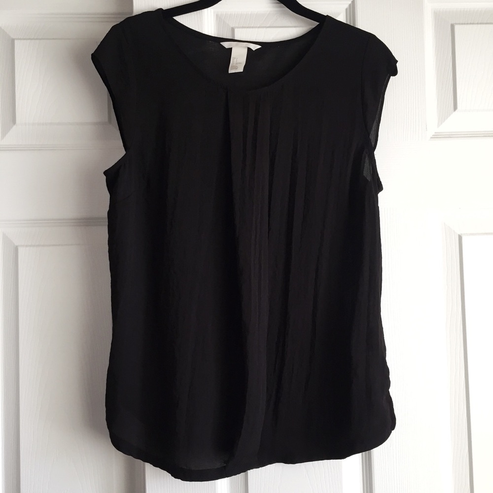 H&M Black blouse workwear S